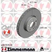 ZIMMERMANN Jarrulevy (1kpl) 400.5519.30