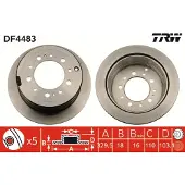 TRW Jarrulevy (1kpl) DF4483