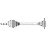 METELLI 17-0422 - Vetoakseli