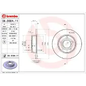 Brembo Jarrulevy (1kpl) 08.9084.11