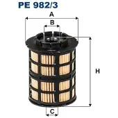 FILTRON Polttoainesuodatin PE 982/3