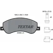Textar Jarrupalasarja (4kpl), levyjarru 2448404