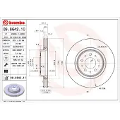 Brembo Jarrulevy (1kpl) 09.8642.11