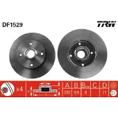 TRW Jarrulevy (1kpl) DF1529