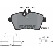 Textar Jarrupalasarja (4kpl), levyjarru 2407701