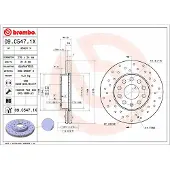Brembo Jarrulevy (1kpl) 09.C547.1X