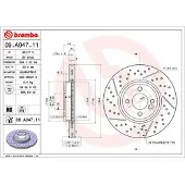Brembo Jarrulevy (1kpl) 09.A047.11