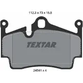 Textar Jarrupalasarja (4kpl), levyjarru 2454101