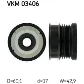 Skf Generaattorin vapaakytkin VKM 03406