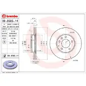 Brembo Jarrulevy (1kpl) 09.9585.11