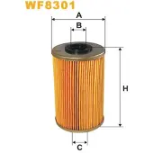 WIX FILTERS Polttoainesuodatin WF8301