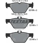 Textar Jarrupalasarja (4kpl), levyjarru 2215801
