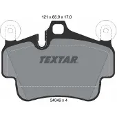 Textar Jarrupalasarja (4kpl), levyjarru 2404903