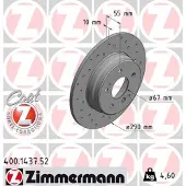ZIMMERMANN Jarrulevy (1kpl) 400.1437.52