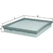 Knecht Ilmansuodatin LX 2076/1