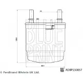 Blue Print Polttoainesuodatin ADBP230057
