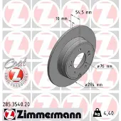 ZIMMERMANN Jarrulevy (1kpl) 285.3540.20