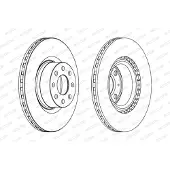 FERODO Jarrulevy (1kpl) DDF1298C