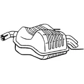 Bosal Takaäänenvaimennin 215-003