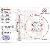 Brembo Jarrulevy (1kpl) 09.D899.13