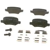 Bosch Jarrupalat Taka, 0 986 494 023 - Mercedes - W169, W245, W168, Vaneo
