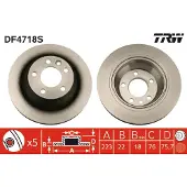 TRW Jarrulevy (1kpl) DF4718S