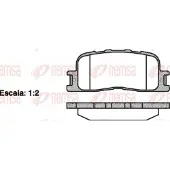 REMSA Jarrupalat Taka, 0854.00 - Toyota - Camry