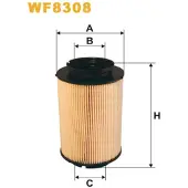 WIX FILTERS Polttoainesuodatin WF8308