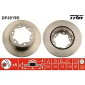 TRW Jarrulevy (1kpl) DF4919S