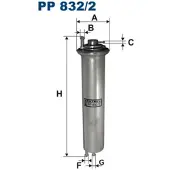 FILTRON Polttoainesuodatin PP 832/2