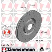 ZIMMERMANN Jarrulevy (1kpl) 440.3127.52