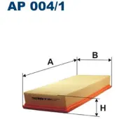 FILTRON Ilmansuodatin AP 004/1