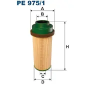 FILTRON Polttoainesuodatin PE 975/1