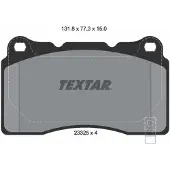 Textar Jarrupalasarja (4kpl), levyjarru 2332501