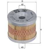 MAHLE ORIGINAL Öljynsuodatin OX 119