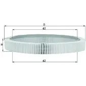 MAHLE ORIGINAL Ilmansuodatin LX 61