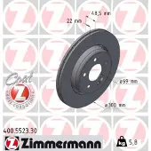 ZIMMERMANN Jarrulevy (1kpl) 400.5523.30