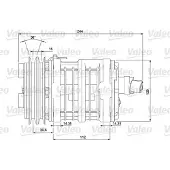 Valeo Kompressori, ilmastointilaite 700853
