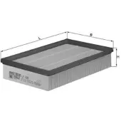 MAHLE ORIGINAL Ilmansuodatin Mahle, LX 1596 - Nissan - Navara, Pathfinder