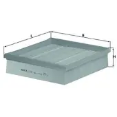 MAHLE ORIGINAL Ilmansuodatin LX 1049