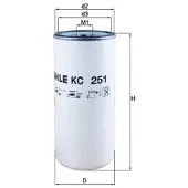 MAHLE ORIGINAL Polttoainesuodatin KC 251