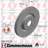 ZIMMERMANN Jarrulevy (1kpl) 250.1373.20