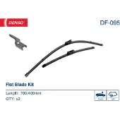 Denso Pyyhkijänsulka DF-095, 700/400mm, Edessä, 2 Kappale
