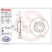 Brembo Jarrulevy (1kpl) 09.C657.11