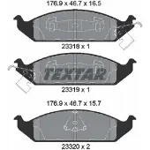 Textar Jarrupalasarja (4kpl), levyjarru 2331801