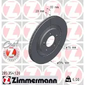 ZIMMERMANN Jarrulevy (1kpl) 285.3541.20