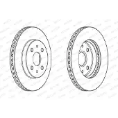 FERODO Jarrulevy (1kpl) DDF1758C