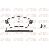 REMSA Jarrupalat Etu, 0726.00 - Peugeot - 206, 306. Citroen - Xsara