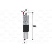 Valeo Polttoainesuodatin 587034