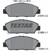 Textar Jarrupalasarja (4kpl), levyjarru 2187901